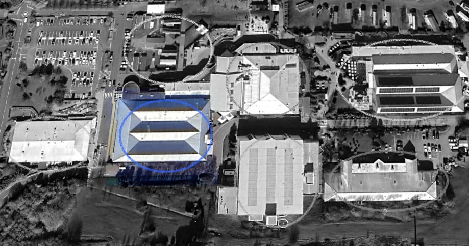 Butlins AYR and Haven Entertainment area