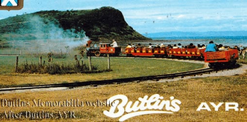Butlins Train at Butlins AYR