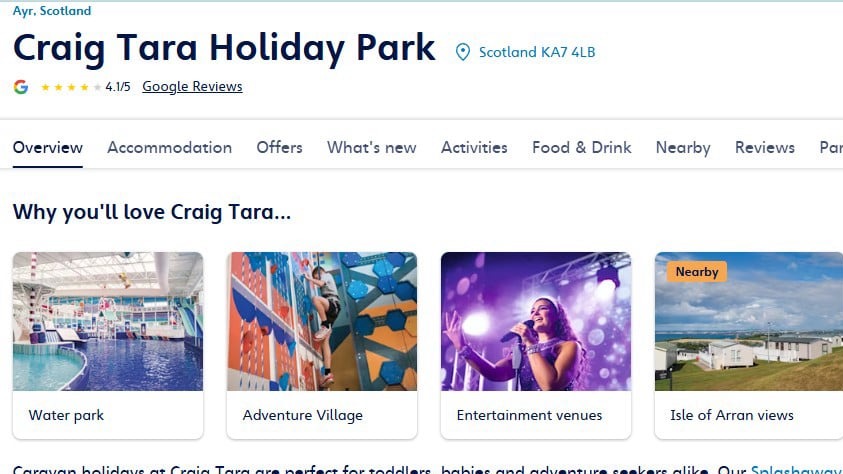 Official Website of Haven Craig Tara