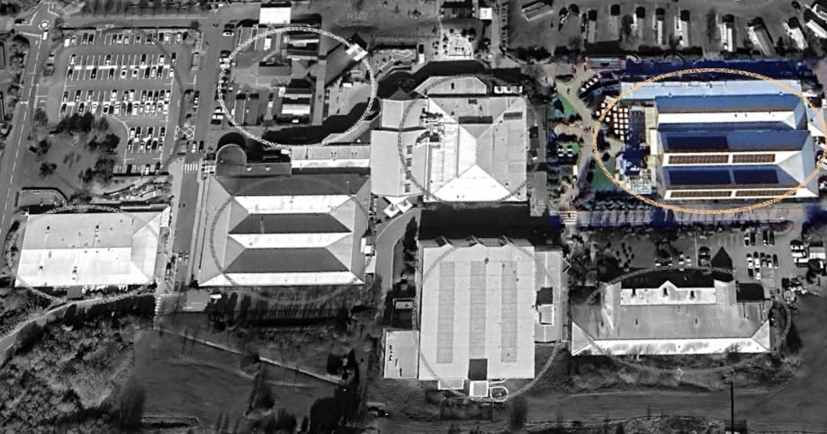 Butlins AYR and Haven Entertainment area