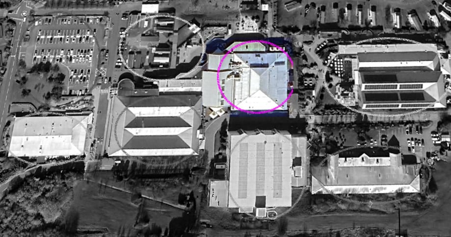 Butlins AYR and Haven Entertainment area