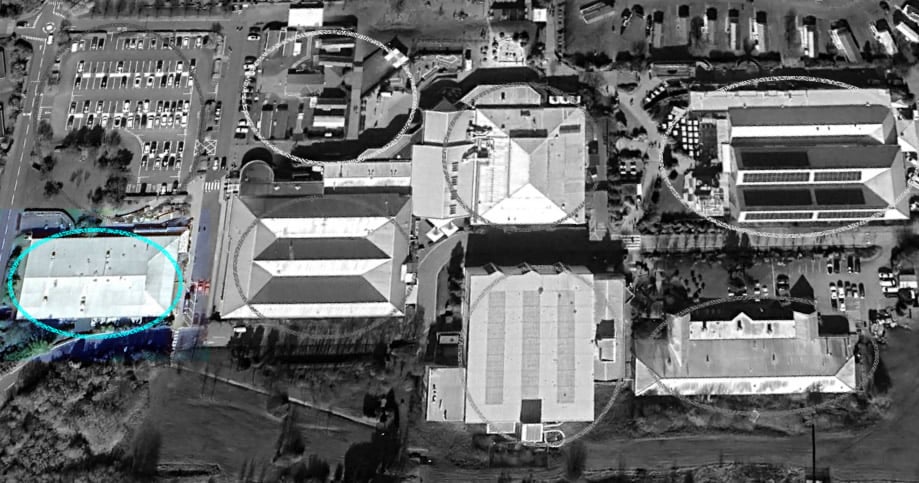 Butlins AYR and Haven Entertainment area