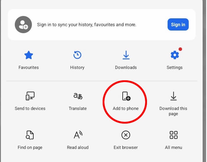 Butlins Memorabilia Website on Andriod