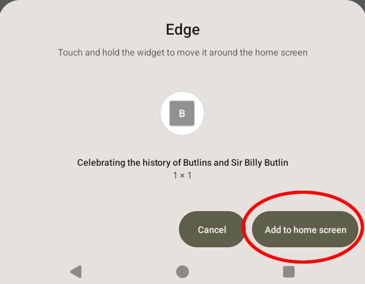 Butlins Memorabilia Website on Andriod