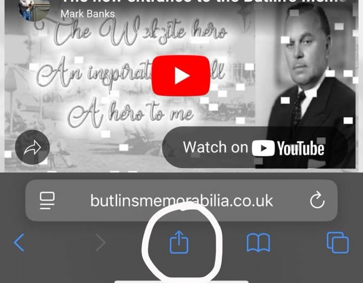 Butlins Memorabilia Website