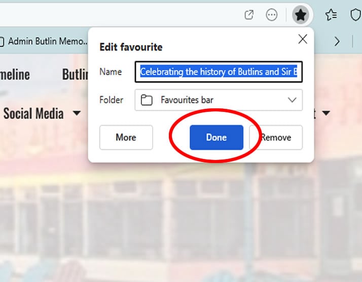 Butlins Memorabilia Website