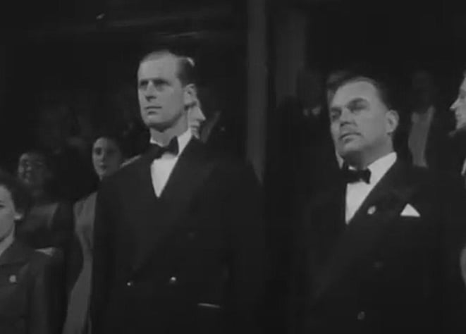 Sir Billy Butlin with Duke of Edinburgh - Royal Albert Hall