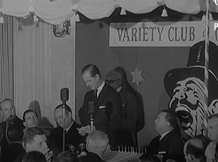 1959 - Duke with Variety club - long version