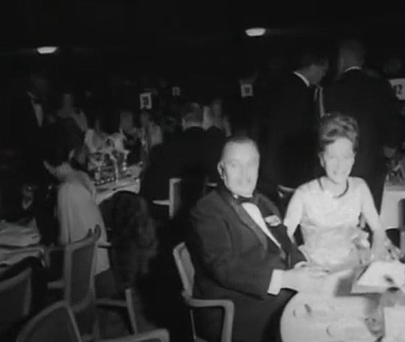 1966 - Anglo American Friendship ball at Grosvenor house (Billy Butlin Video)