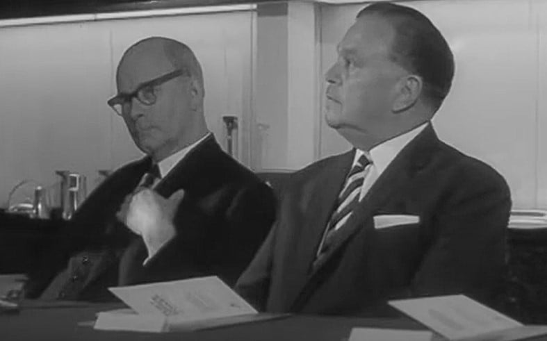 1966 - Post Office Tower Opening (Billy Butlin video)