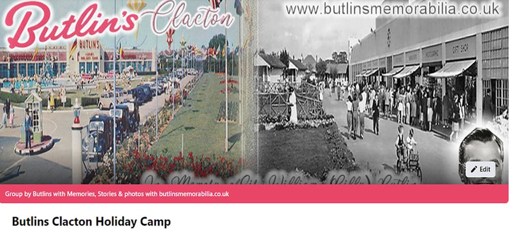 Butlin's Clacton  Group on Facebook