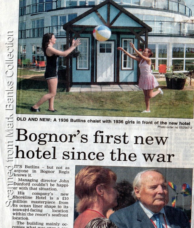 Butlins Bognor Regis Newspaper Clippings