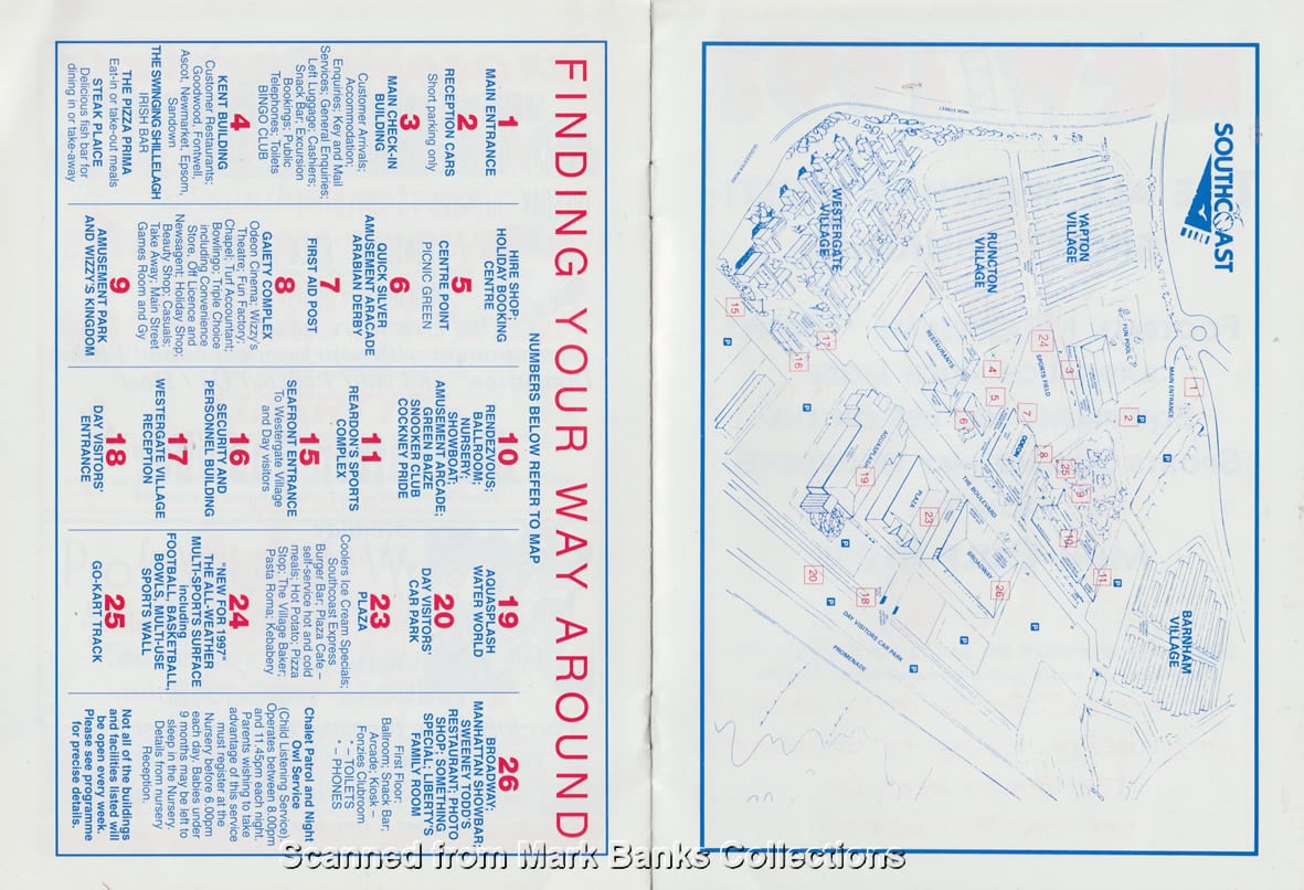 1997 Football Festival Entertainment Guide