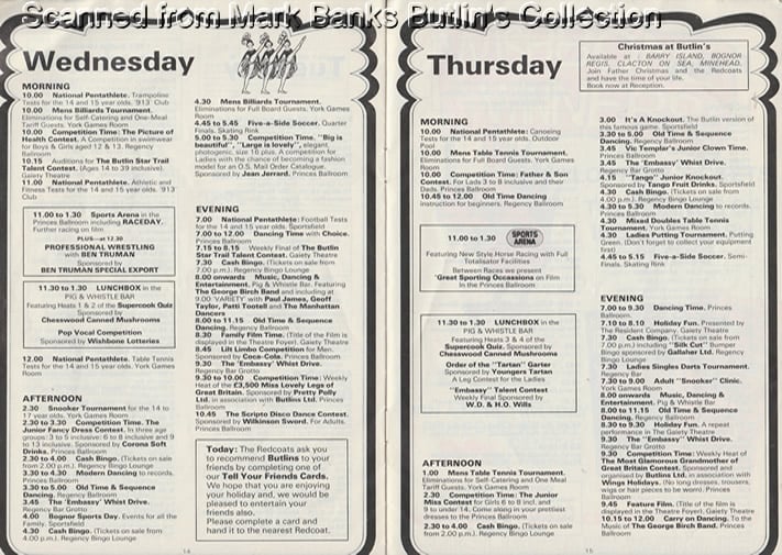 1982 Entertainment Guide