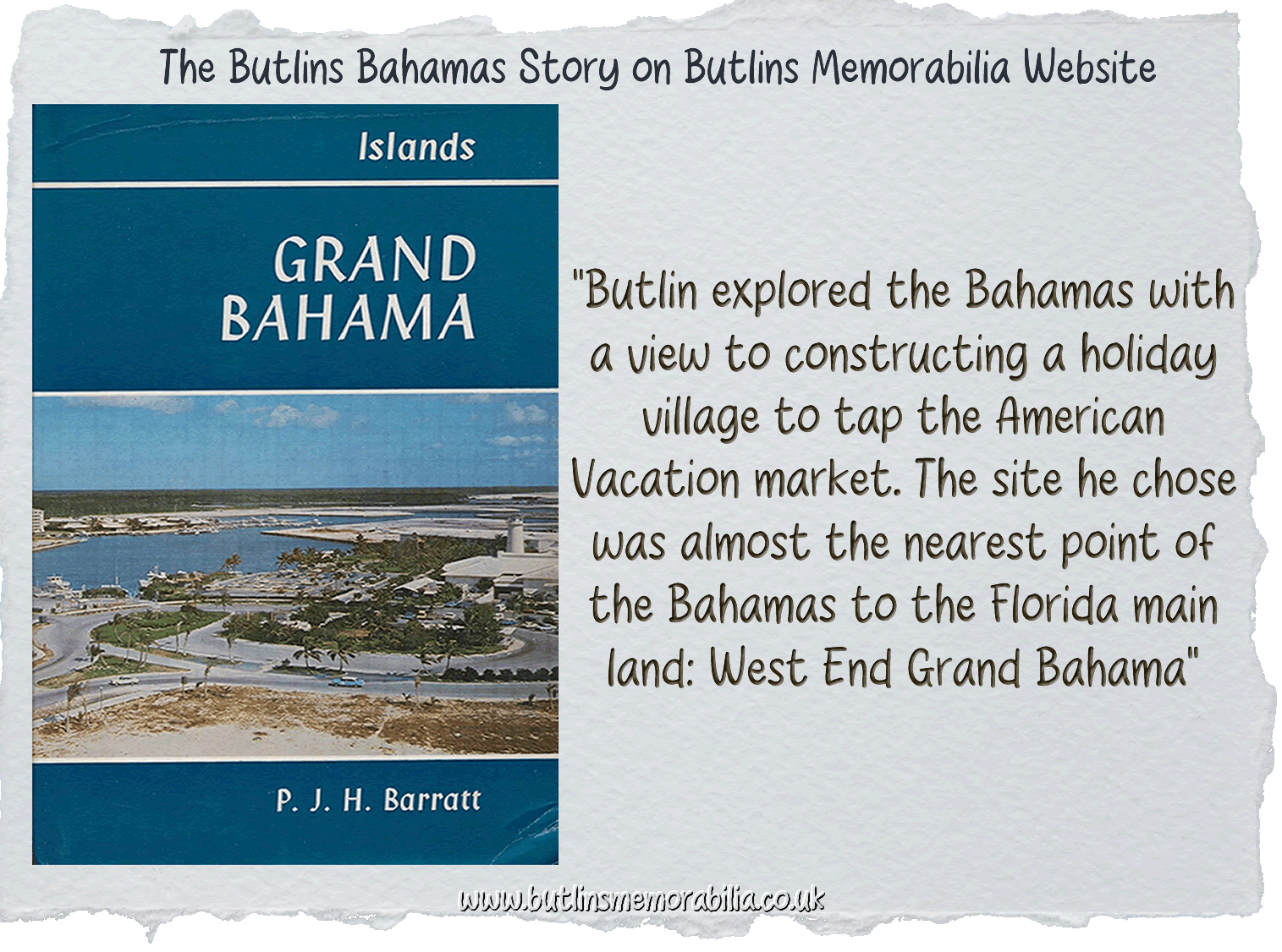 Page 84 - Grand Bahama - P J H Barratt