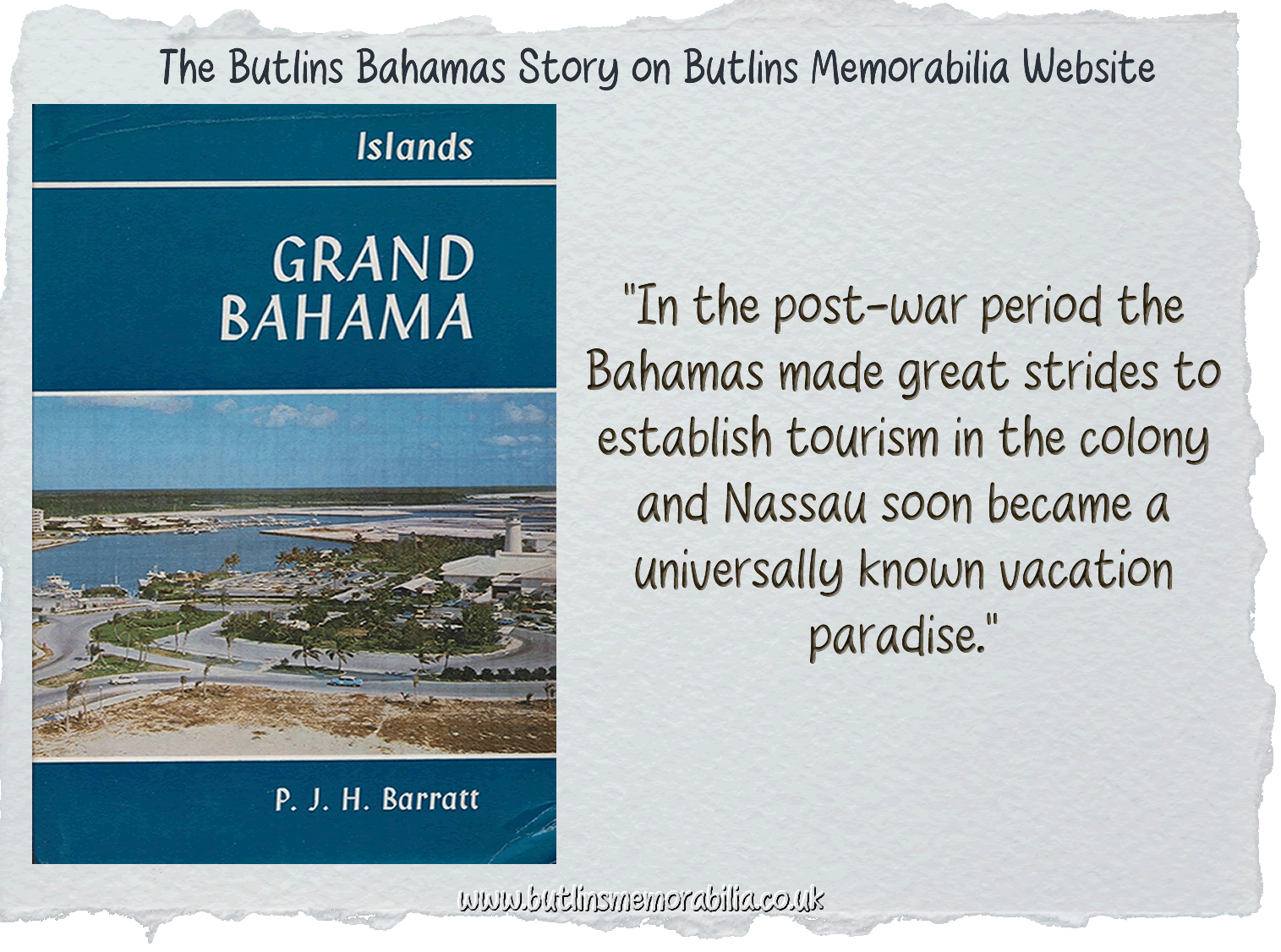Page 84 - Grand Bahama - P J H Barratt