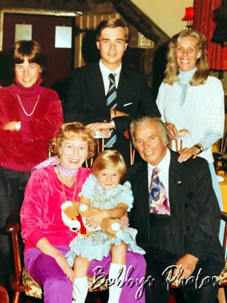 Billy Butlin and family