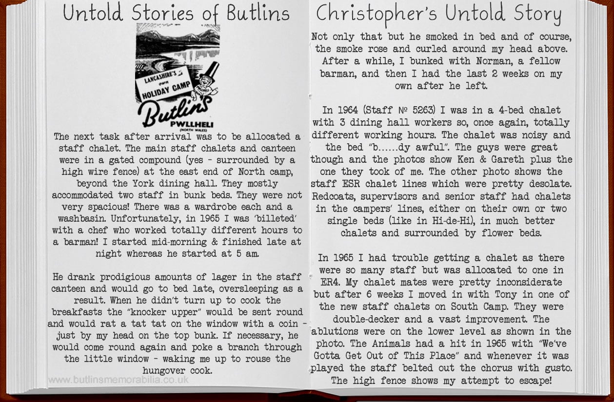 Chris M Butlins Untold Story