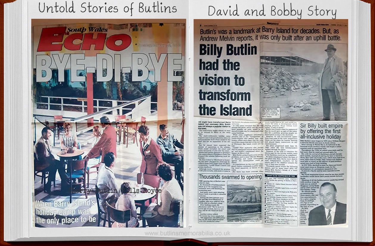Bobby and David's Butlins Untold Story