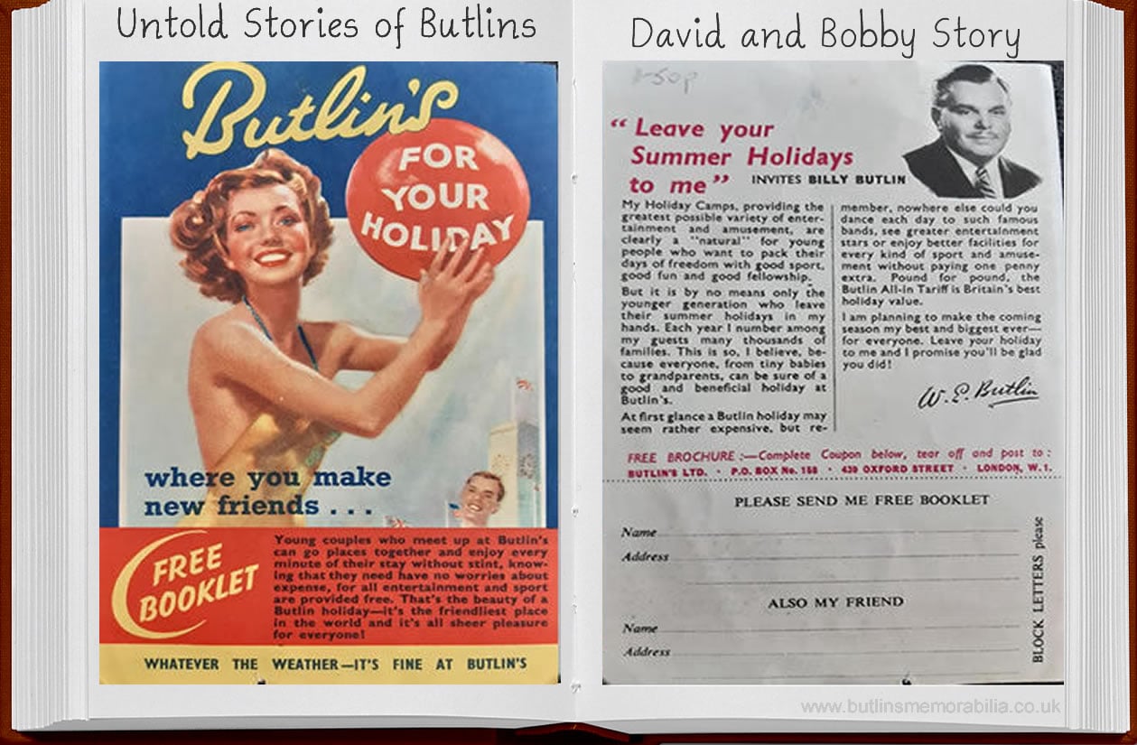 Bobby and David's Butlins Untold Story