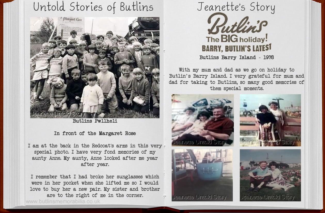 Jeanette's Butlin's Untold Story
