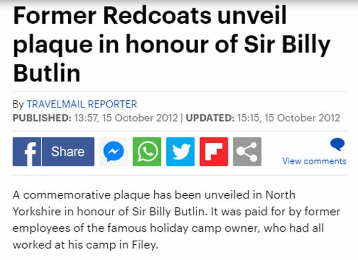 Rocky Mason Untold Butlin Story