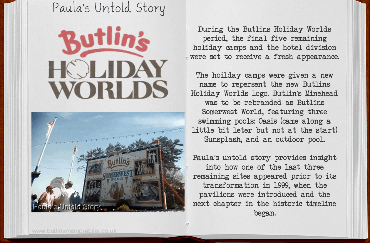 Paula's Butlins Untold Story
